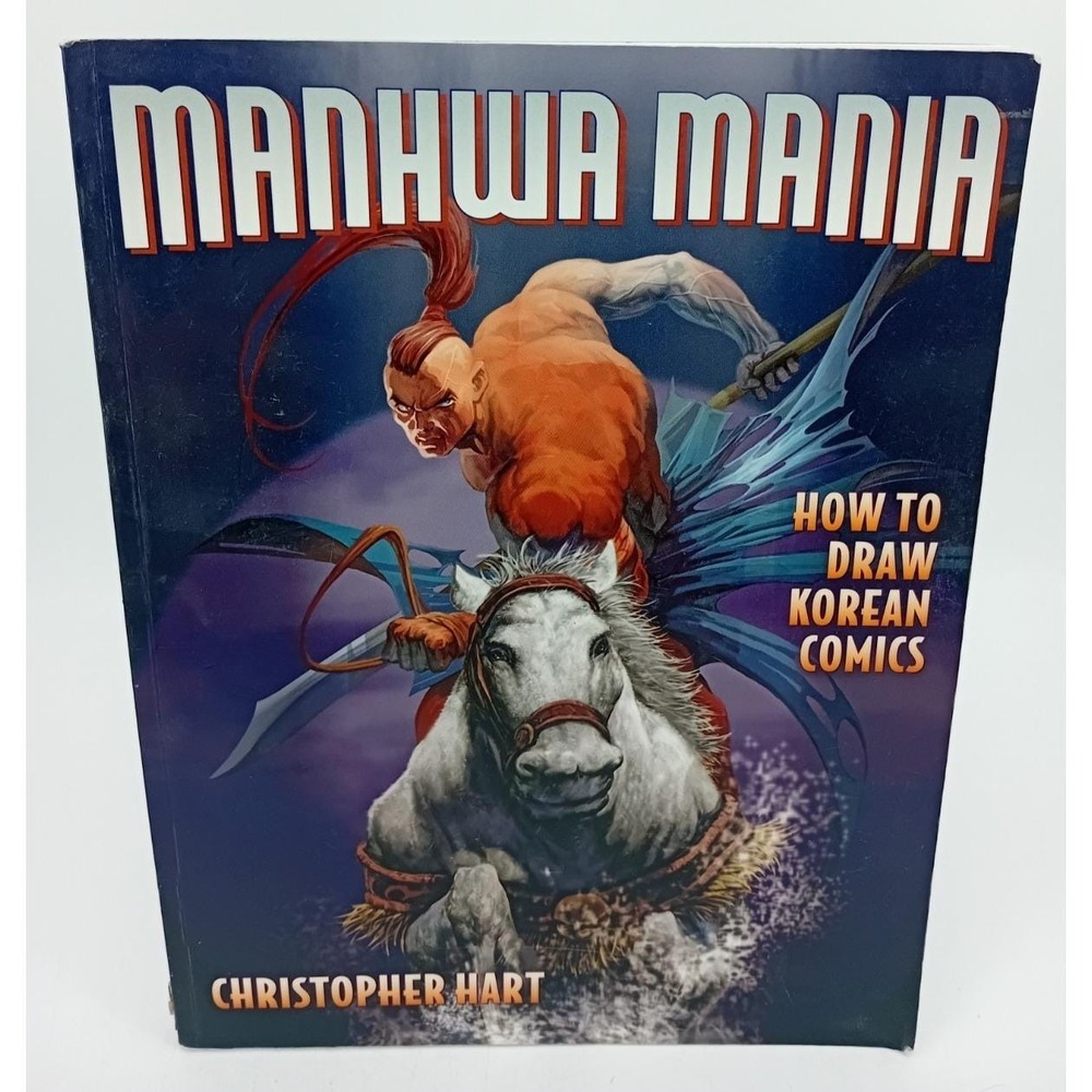 Manhwa Mania How to Draw Korean Comics Christopher Hart Paperback Drawing Book